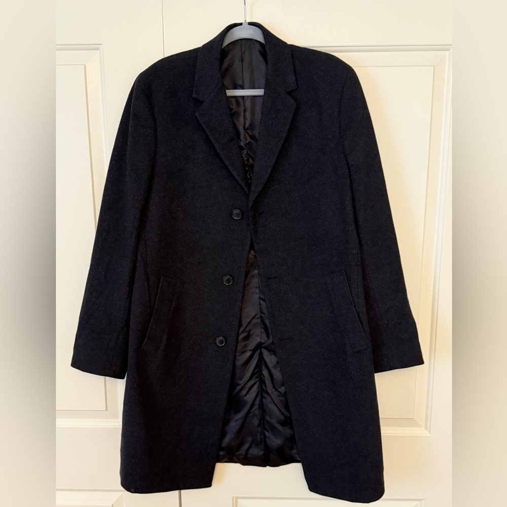 Charcoal Reaction Kenneth Coat L38